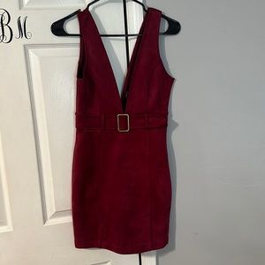 Forever 21 Suede Dress